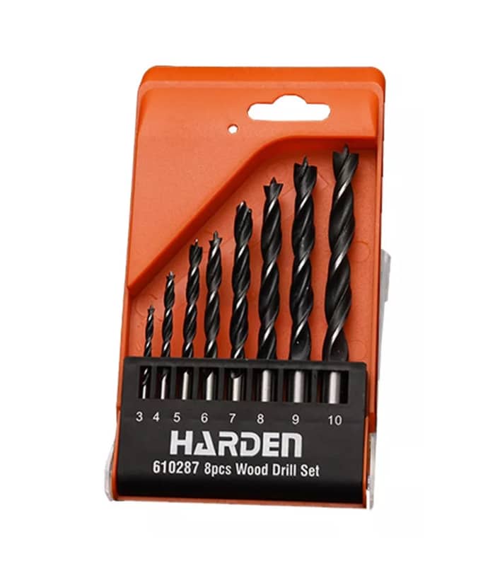 Juego Set Kit Mechas Para Madera x 8pzs Harden 610287