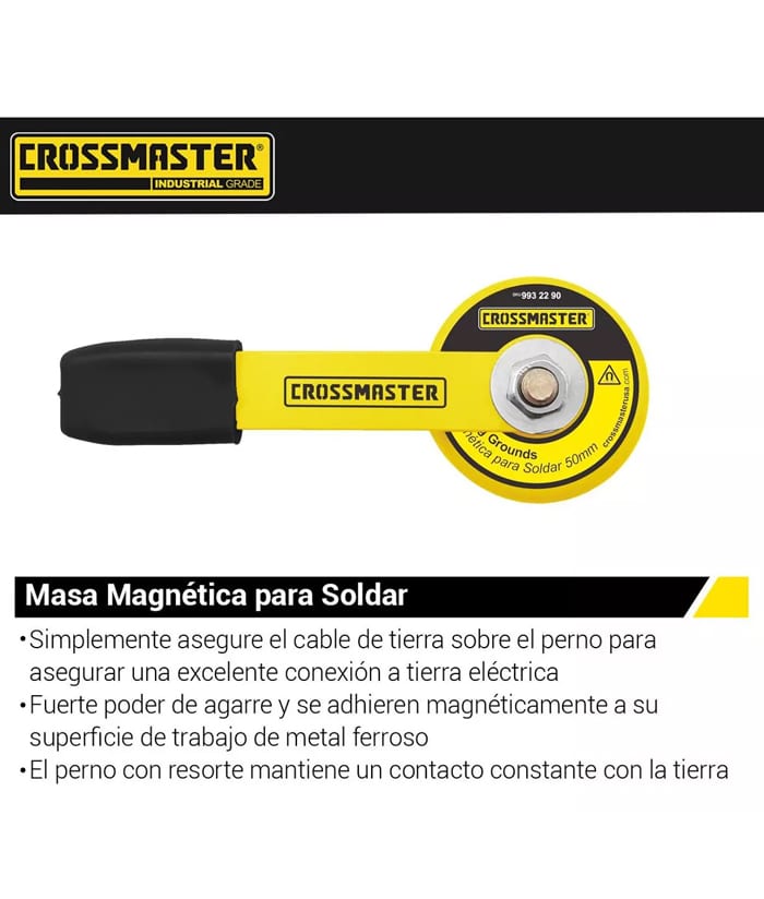 Maza Masa Magénitca Para Soldar Crossmaster 9932290 - Imagen 2
