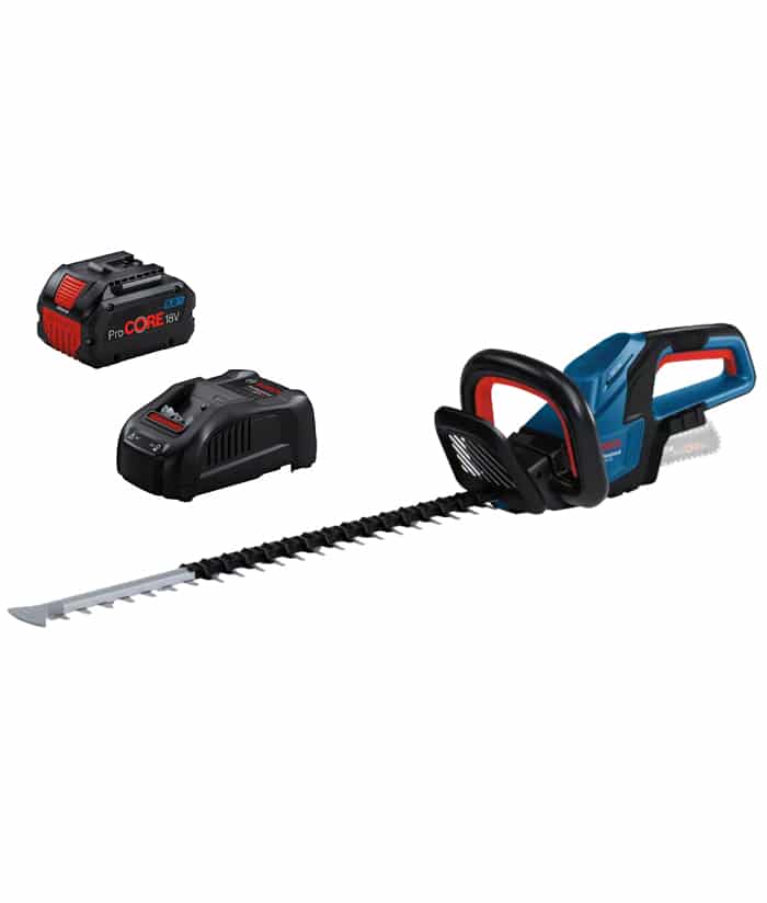 Combo Cortacerco a Batería Inalámbrico GHE 18V-60 + Batería Procore 8.0Ah Amper + Cargador Rápido Bosch
