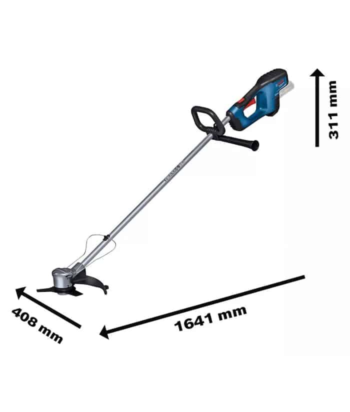Combo Desmalezadora a Batería Inalámbrico GFR 18V-23 + Batería Procore 8.0Ah Amper + Cargador Rápido Bosch - Imagen 3