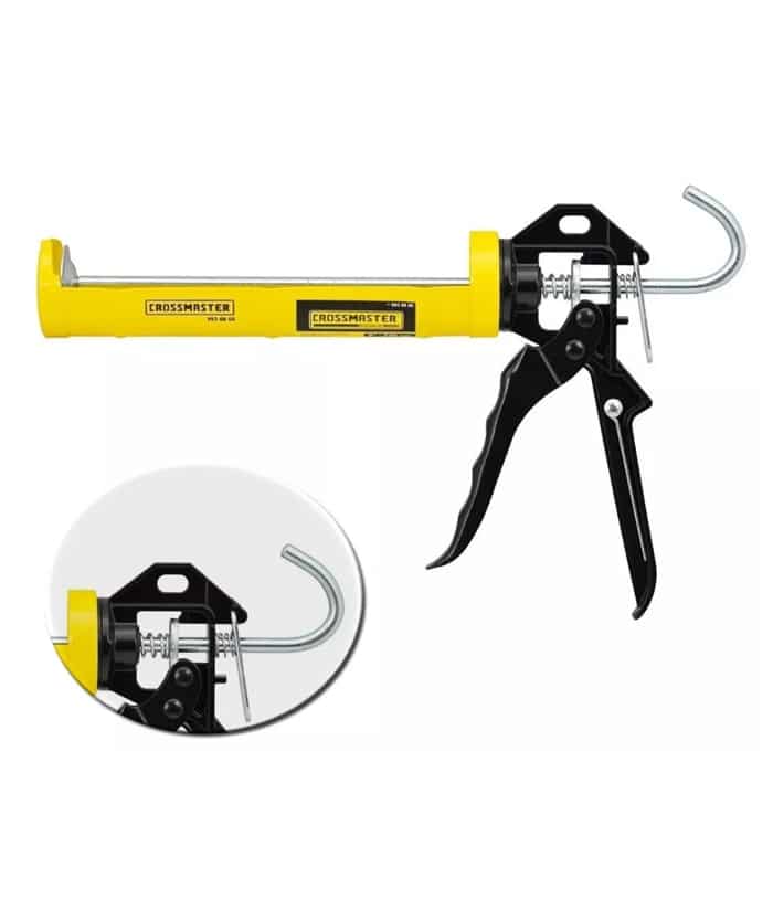 Pistola Aplicadora Cartucho Sellador Silicona 9" - 230mm Crossmaster 9936806