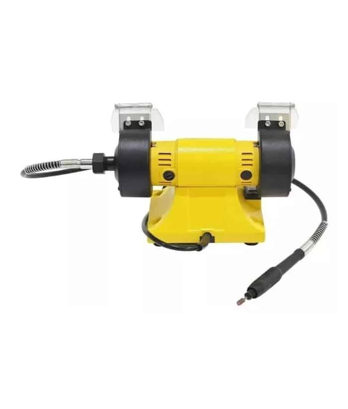 Amoladora de Banco 300W Triple Función Con Lijadora y Minitorno Konan KABT/75 - Imagen 2