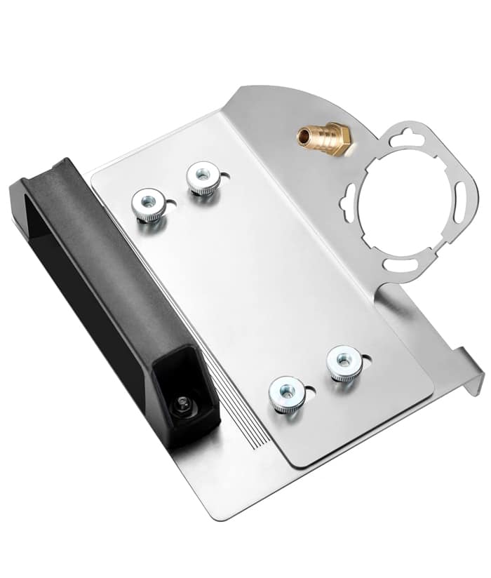 Base Corte a 45 para amoladora angular 115mm Adaptador Soporte Herramienta de Corte a 45° grados Ruhlmann RU21021