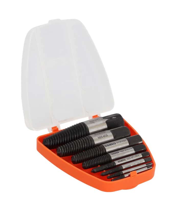 Juego Set Kit Extractores Esparragos y Tornillos x 8pzs Bahco 1435/8