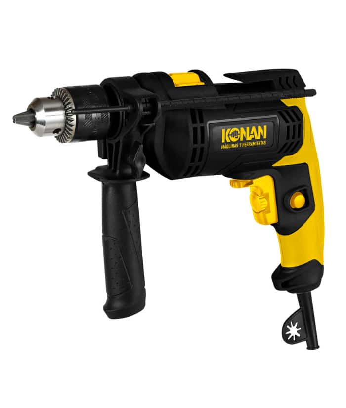 Taladro Percutor Eléctrico 750W 13mm Velocidad Variable Konan K/C13E