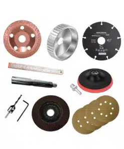 Juego Set Kit Discos Mechas Insumos Para Corte y Desbaste en Madera