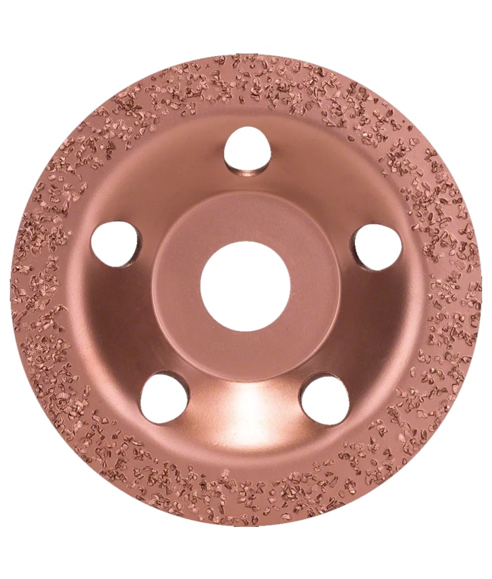 Disco Plano Tungsteno Desbaste Escofina Madera Grano Fino Para Amoladora 115mm Bosch 2608600177