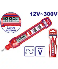 Tester Multimetro Digital de Prueba 12V / 300V Sonido + Display Emtop ETPL33001