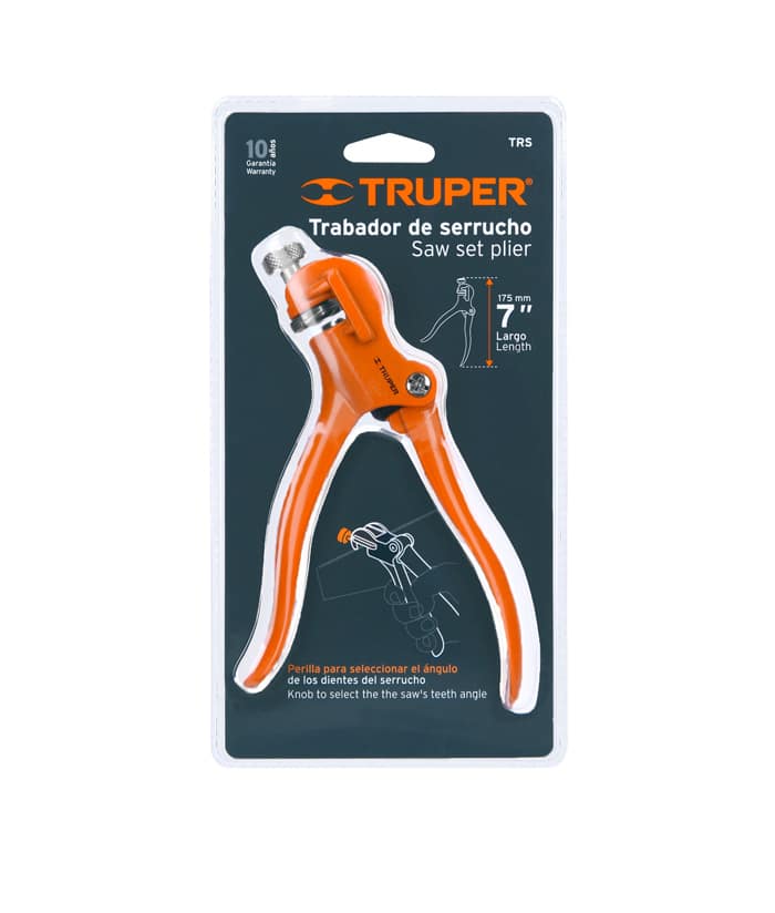 Trabador Para Serruchos 7" 180mm Truper TRS - Imagen 3