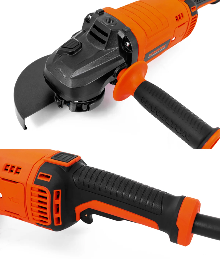 Amoladora Angular Eléctrica 2350W 180mm 7" Hamilton HAA005 - Imagen 2