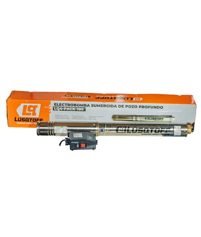 Bomba Sumergible de Pozo 1100W Lusqtoff LQ4-PACK-100 - Imagen 3