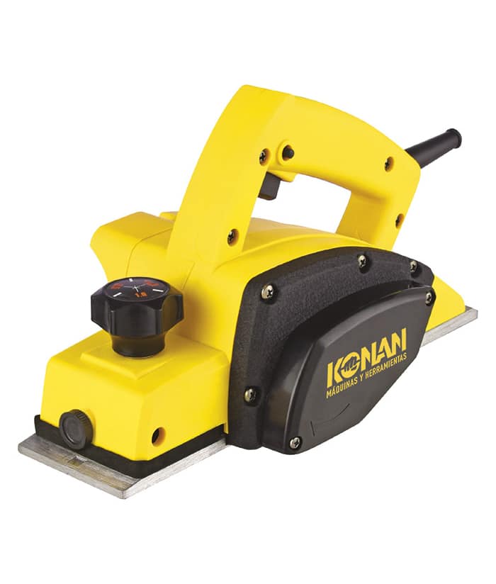 Cepillo Cepilladora Garlopa Rebajadora de Mano Eléctrica Eléctrico 650W Konan KCP/650 - Imagen 2