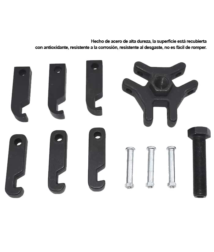 Juego Set Kit Extractor de Poleas de Amortiguador Ruhlmann RU43165 - Imagen 5