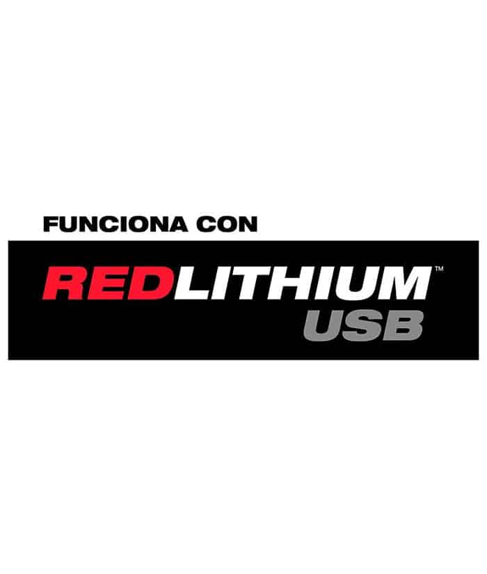 Linterna Luz Lámpara Led Frontal Vincha Minero de Cabeza 600lum Recargable USB REDLTHIUM™ Milwaukee Rojo/Negro 2163-21 - Imagen 4