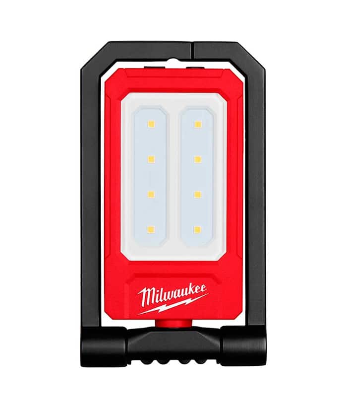 Reflector Linterna Luz Lámpara Led de Trabajo a Batería Inalámbrica Magnética 500 Lúmenes USB REDLTHIUM™ Milwaukee Rojo/Negro 2013R NUEVO! - Imagen 3
