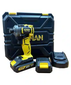 Atornillador de Impacto a Batería 1/4″ 220Nm Motor Brushless + 2 Baterías 2.0Ah + Cargador + Maletín Konan #KAI12220BV