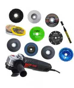 Combo Multimaterial Amoladora Skil + Discos de Desbaste + Discos de Corte + Discos Flap