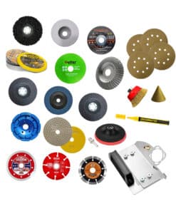 Combo Full Multimaterial Discos de Desbaste + Discos de Corte + Discos Flap