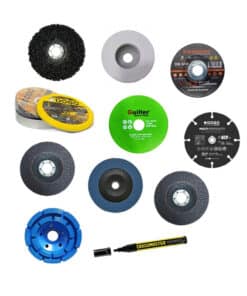 Combo Multimaterial Discos de Desbaste + Discos de Corte + Discos Flap