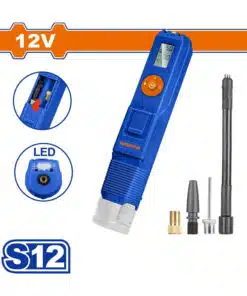 Combo Compresor + Batería 12V Inflador de Aire 160psi Con Luz LED Wadfow WLN1512