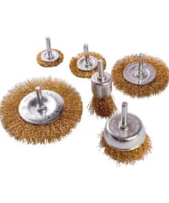 Juego Set Kit Cepillos de Cobre Para Taladro x 6pzs ADV3 KC