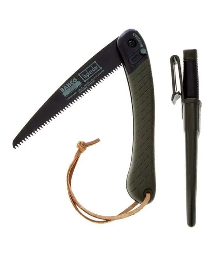 Kit Supervivencia Cuchillo y Serrucho Plegable Bahco LAP-KNIFE - Imagen 2