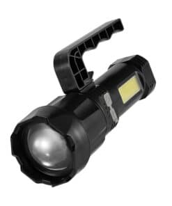 Linterna Luz LED Recargable USB Batería Litio 5 Funciones 750 Lúmenes JA LLE2411