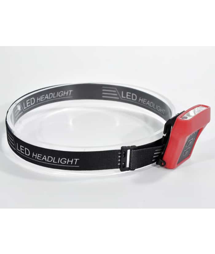 Linterna Luz Led Vincha Minero de Cabeza Recargable USB 5 Funciones Con Sensor JA LLE3108 - Imagen 3