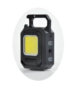 Mini Linterna Luz Led Llavero 1 XPE x 2 COBS Recargable USB Imantado 600 Lúmenes JA LLE3103