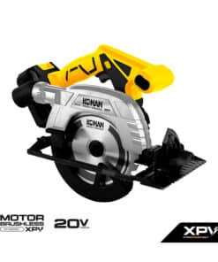 Sierra Circular a Batería 185mm 20V Motor Brushless + Batería 4.0Ah + Cargador + Disco 185mm Konan #KC0120VBV