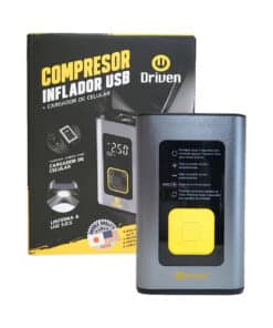 Alternative view of Compresor Inflador de Aire 12V Portátil USB Tipo C Powerbank Driven AC0110