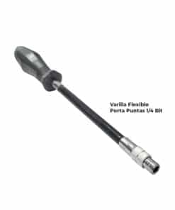 Alternative view of Destornillador Varilla Flexible Porta Puntas 1/4" Bit 330mm de Largo Ruhlmann RU6957