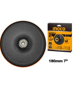 Disco Para Lijar Para Taladro Amoladora Adaptador 180mm 7″ Con Velcro Abrojo Base Plato Ingco APP0111801
