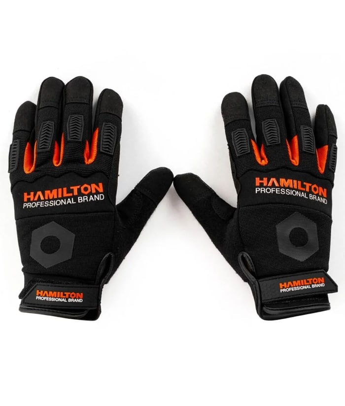 Guante De Trabajo Mecánico Con Protección Anti-Impacto Hamilton GDT