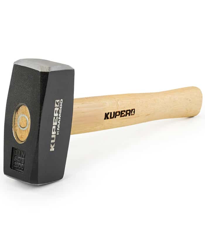 Martillo Maza Cabo de Madera 2kg Kuper KMAM200