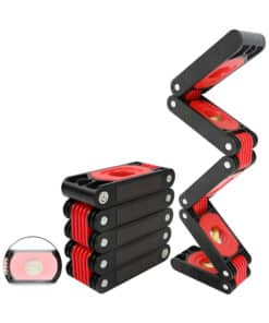 Nivel de Mano Burbuja Plegable Articulado Multifunción 5 Caras 60cm Ruhlmann RU55050