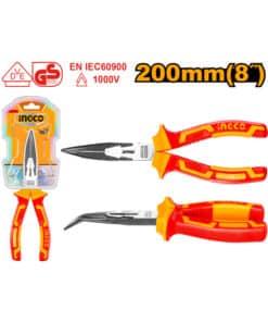 Alicate Aislado Dieléctrico 8″ 200mm Corta Cable Ingco 1000V HIBNP28208