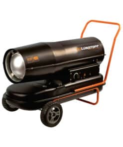 Calefactor Cañón a Gasoil Diesel Kerosene 26.000cal 30W Lusqtoff Naranja/Negro HTBGO-30A
