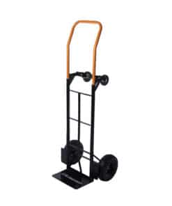 Carro Zorra Carretilla Transportador Multifunción 250kg Lusqtoff Racing Naranja/Negro LQC-250