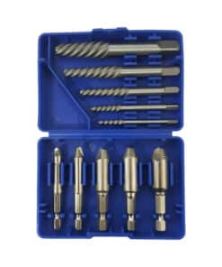Juego Set Kit Extractor Tornillos Rosca Izquierda x 10pzs Ruhlmann RU25010