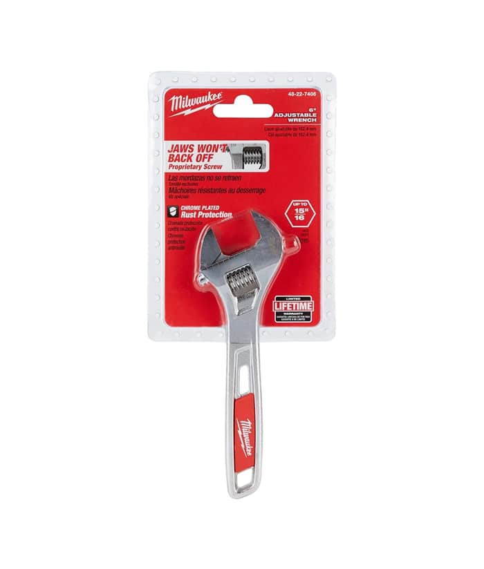 Llave Ajustable Francesa Inglesa 6" Milwaukee 4822-7406 - Imagen 2