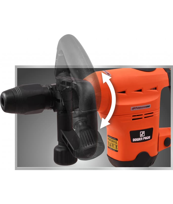 Martillo Demoledor Eléctrico 15J 1250W Encastre SDS-Max Magnum Línea Industrial by Dowen Pagio 9993930 - Imagen 2