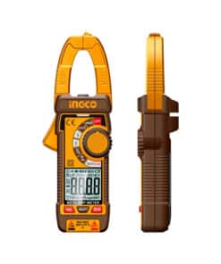 Alternative view of Pinza Amperométrica Digital AC 400A Amper 600V Ingco Naranja/Amarillo DCM62001