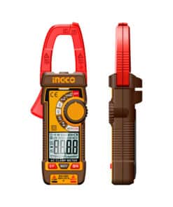 Alternative view of Pinza Amperométrica Digital AC/DC 400A Amper 600V Ingco Naranja/Amarillo DCM62002