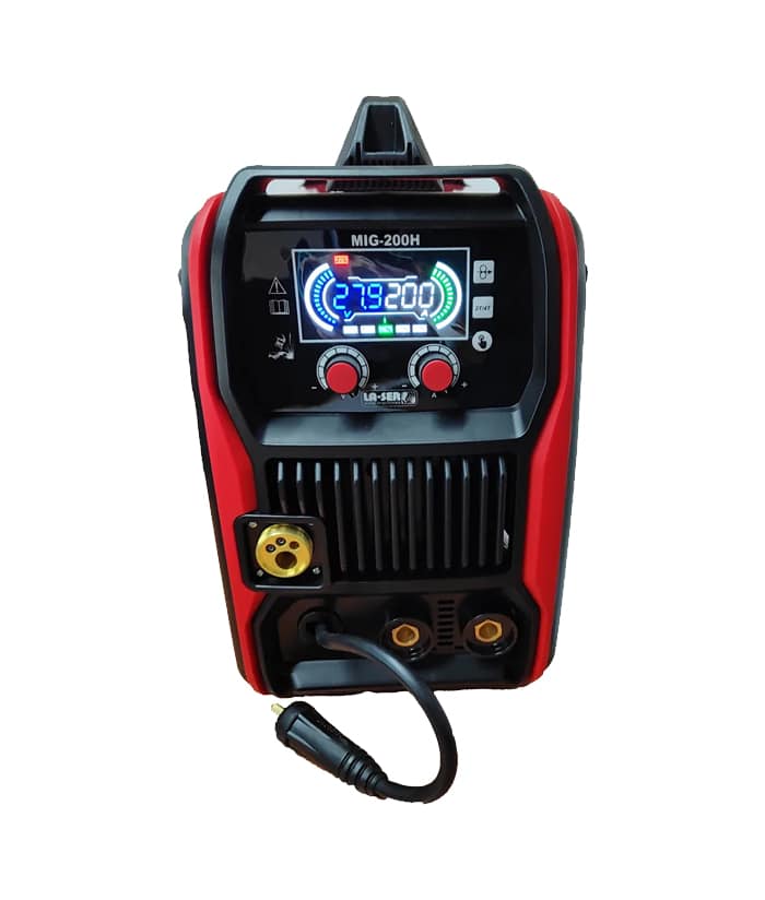 Soldadora Inverter MIG MMA TIG 200A Amper Display Color La-Ser MIG200-H - Imagen 2