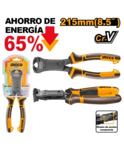 Tenaza Carpintero Corte Frontal Combinado 8.5" 215mm Ingco HCECP58200