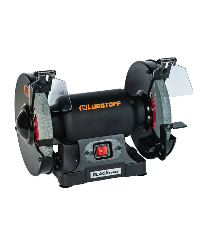 Amoladora de Banco Eléctrica 500W 200mm 8" Black Series Lusqtoff Naranja/Negro ABL500-9 - Imagen 3