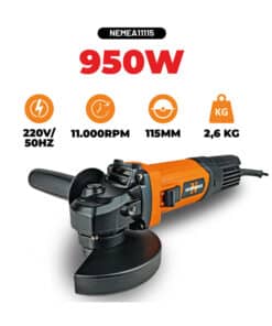 Alternative view of Amoladora Angular Eléctrica 950W 115mm 4 1/2" Nebraska Naranja/Negro NEMEA11115