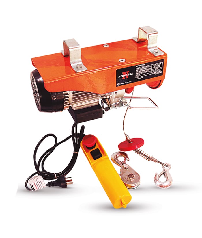 Aparejo Eléctrico 1000W 250/500kg Nebraska NEAPE0500