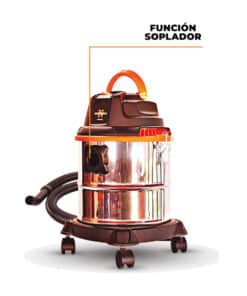 Aspiradora Sopladora Eléctrica 1000W 15lts Nebraska NEAS015